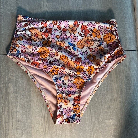 Cupshe Floral High Waisted Bikini Set - Picture 5 of 8